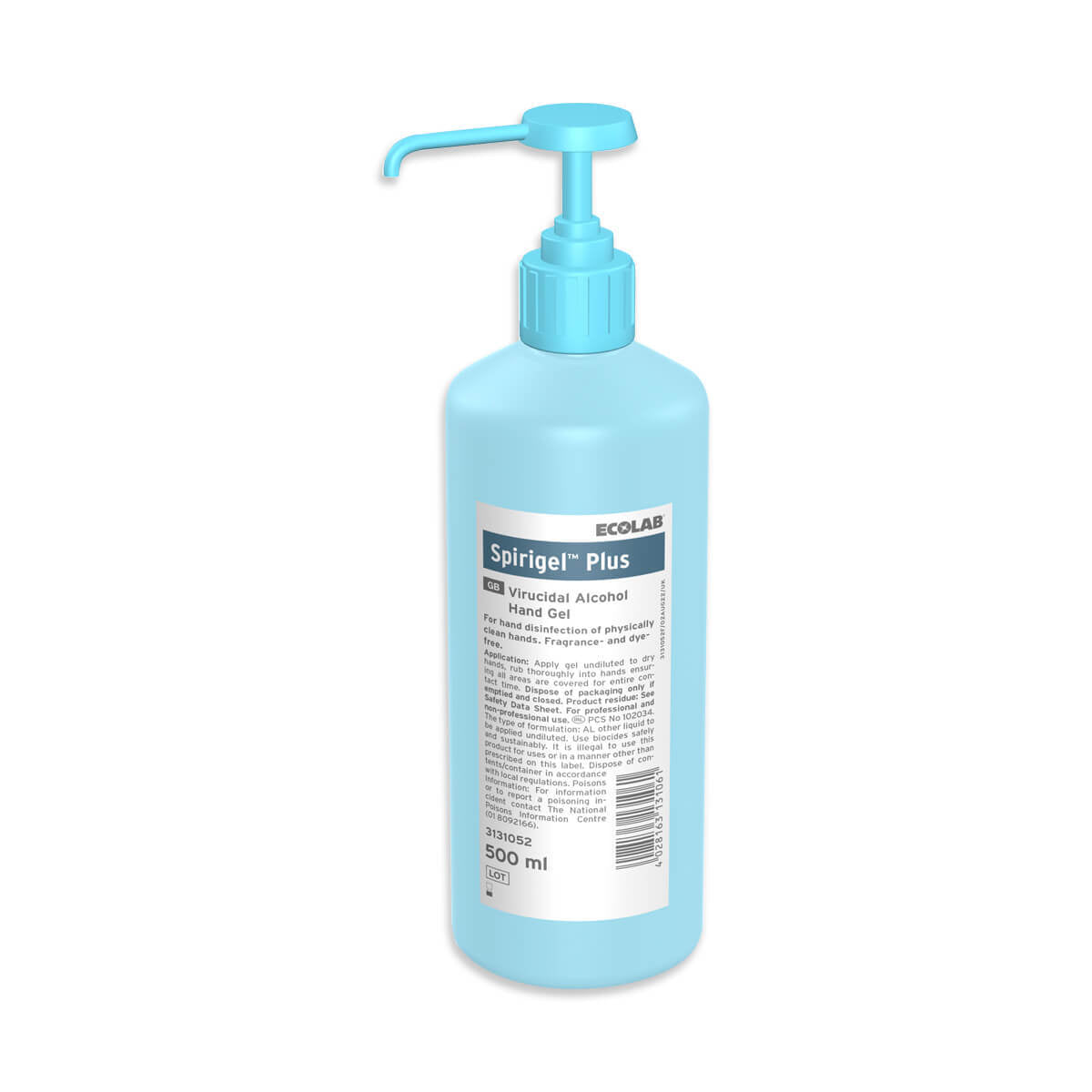 Spirigel Hand Sanitiser 500ml with Pump - Single