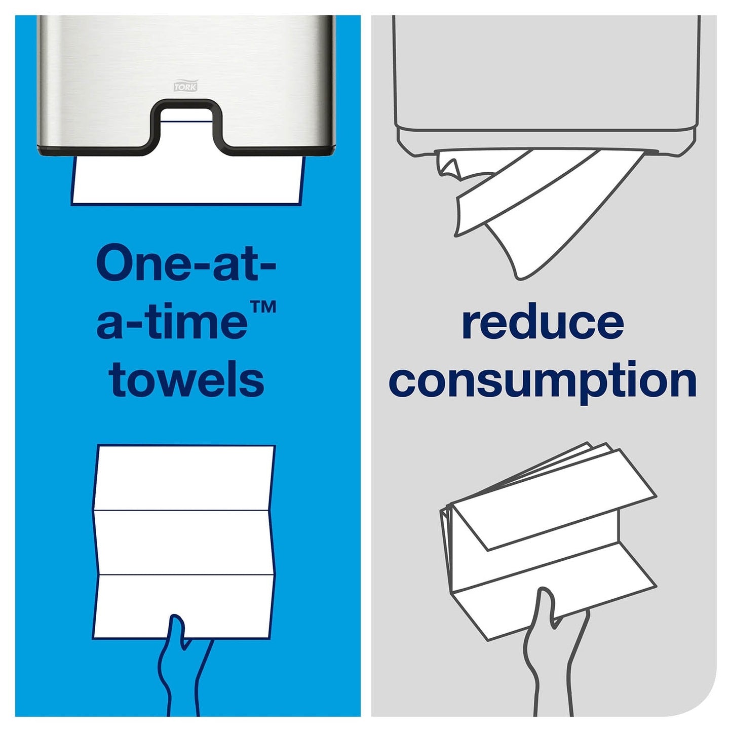 Tork Xpress Multifold Hand Towel White 2Ply - 120225 - Case of 21 x 180m - 3780 Towels