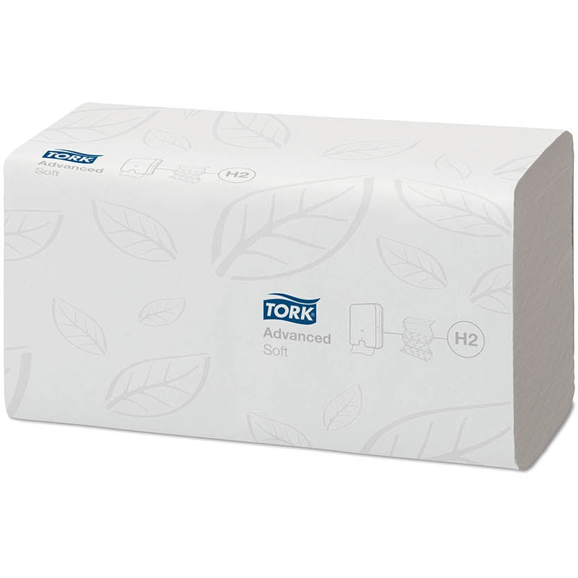 Tork Xpress Multifold Hand Towel White 2Ply - 120225 - Case of 21 x 180m - 3780 Towels