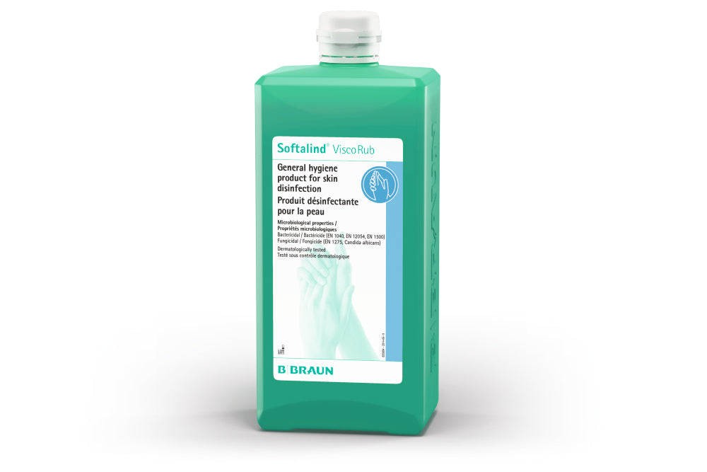 Softalind® ViscoRub - Alcohol hand gel - 1000ml - Single