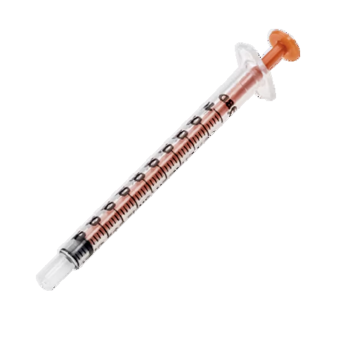 1 mL BD™ Amber Oral Syringe - Box of 100