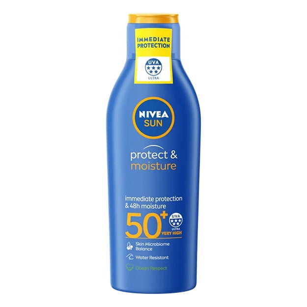 NIVEA Suncream Lotion SPF50+ - Protect & Moisture - 200ml