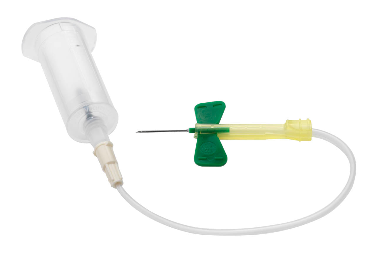 BD Safety-Lok Blood Collection Set 21g x 0.75" 7" Tubing with Holder x 25