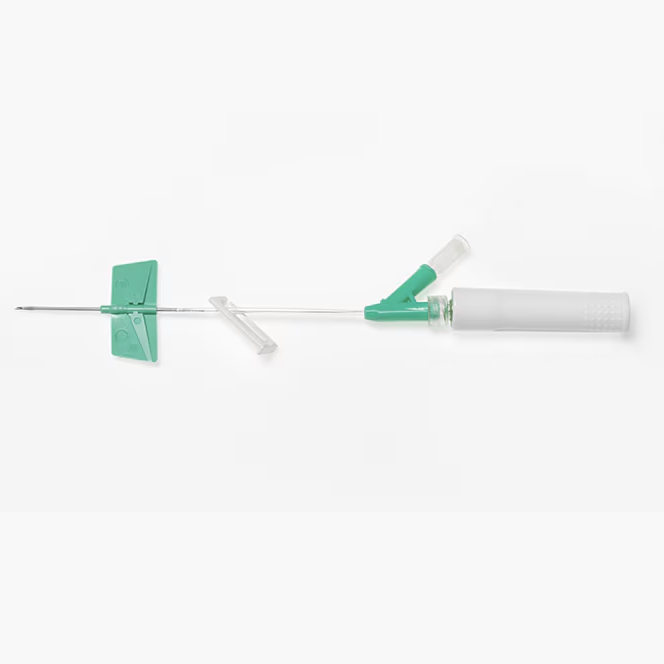 BD Integrated Cannula green 18G x 1.0" with Y connector - box of 25