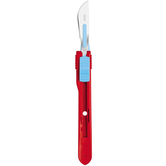 Retractable Safety Scalpel No.4 - Blade 23 - Sterile x 25
