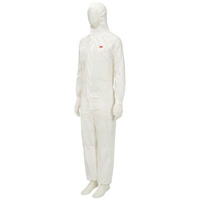 3M™ Protective Coverall 4545 Type 5/6 White M - Single