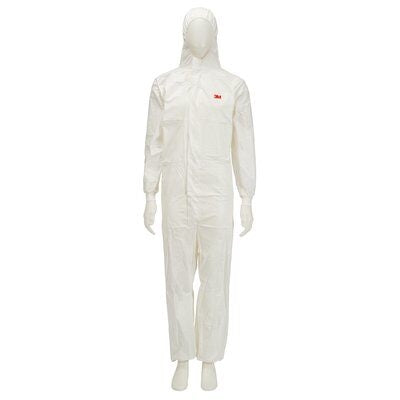 3M™ Protective Coverall 4545 Type 5/6 White M - Single