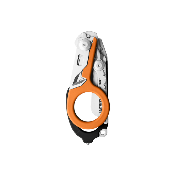 Leatherman Raptor Medical Shears - Black/Orange - Over Engraved