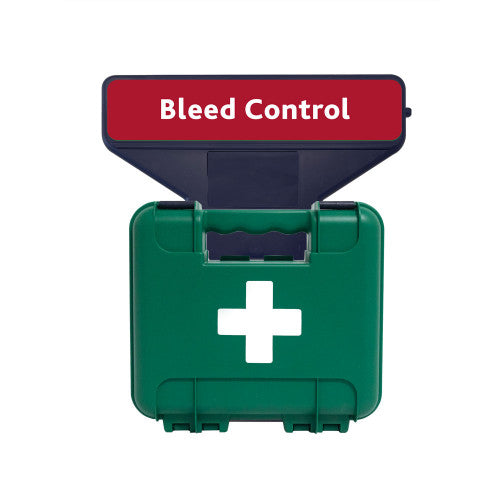 Public Access Trauma (PAcT) First Aid Kit - AuraPoint Bleed Control - Titan Box - Large - Green