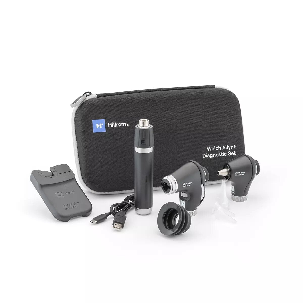 Welch Allyn LED Otoscope & Ophthalmoscope Set with Panoptic Plus & MacroView Plus