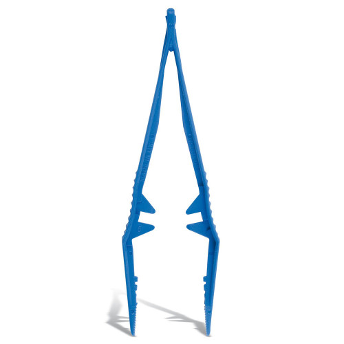 Sterile Plastic Forceps - 4.5" (11.4cm) Pack of 5