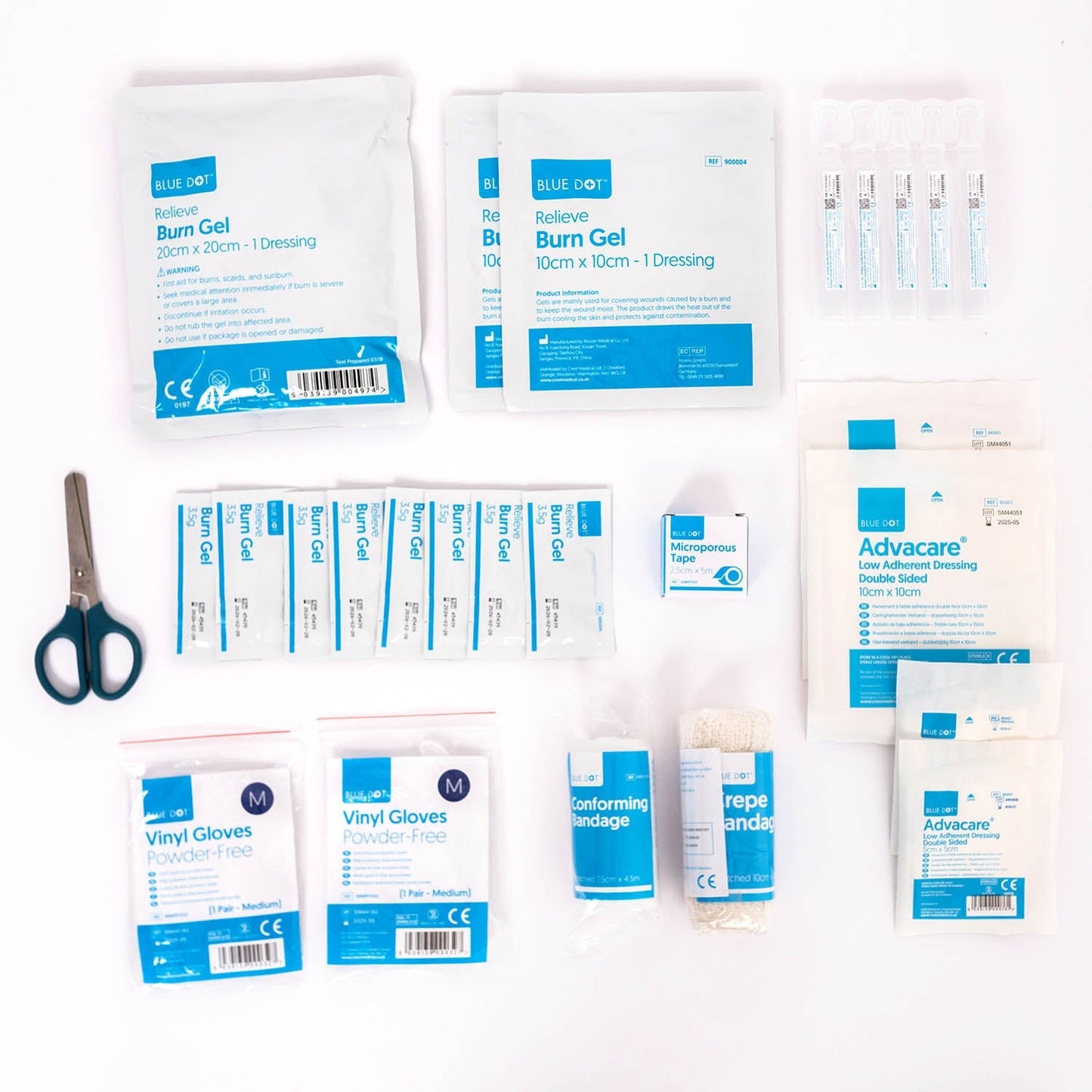Blue Dot Standard Burns Kit