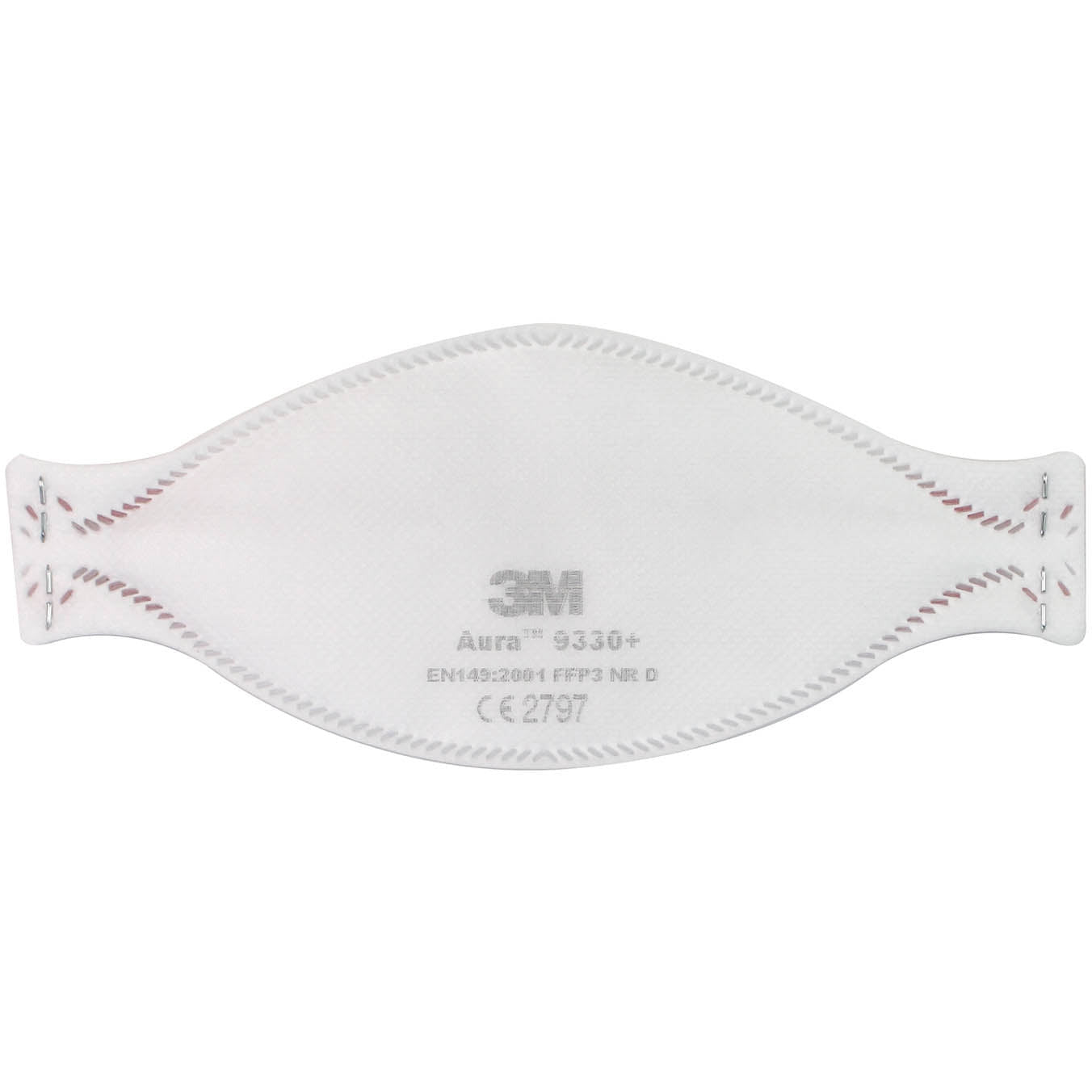 3M Aura 9330+ Respirator Type FFP3 Respirator Face Mask - Unvalved