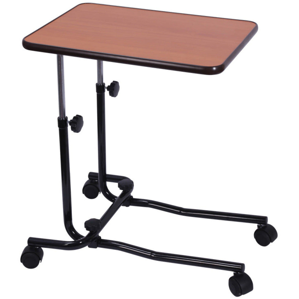 Overbed Table with 4 Castor Wheels