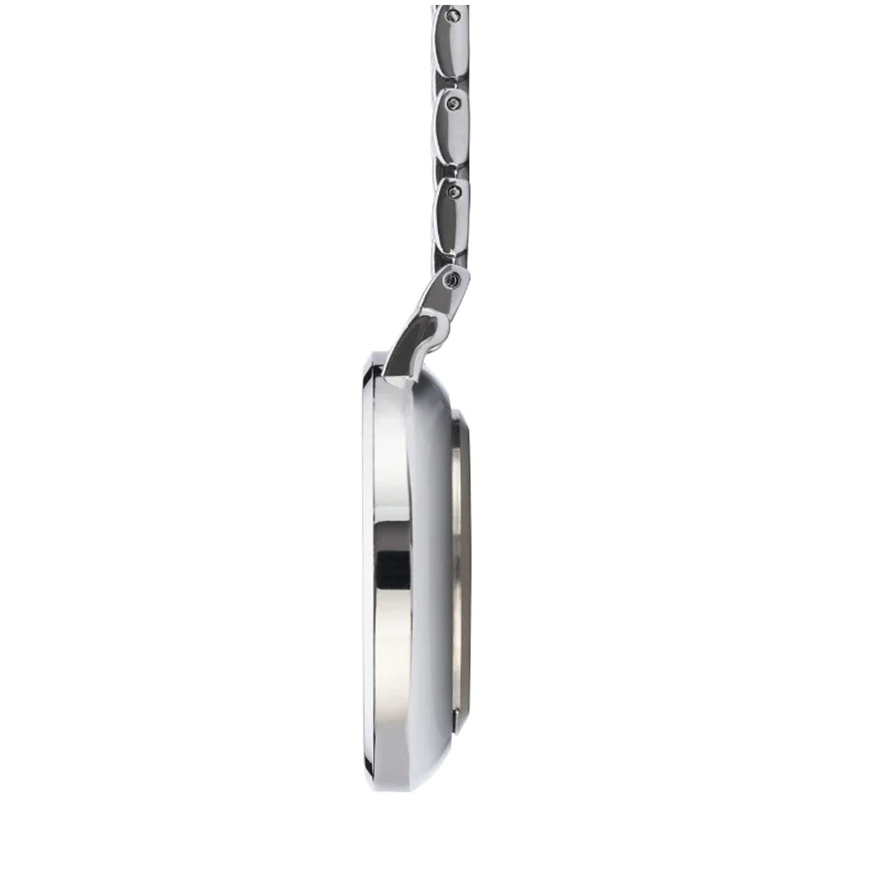Annie Apple Nurses Fob Watch - Aurora - Navy/Silver - Link - 35mm