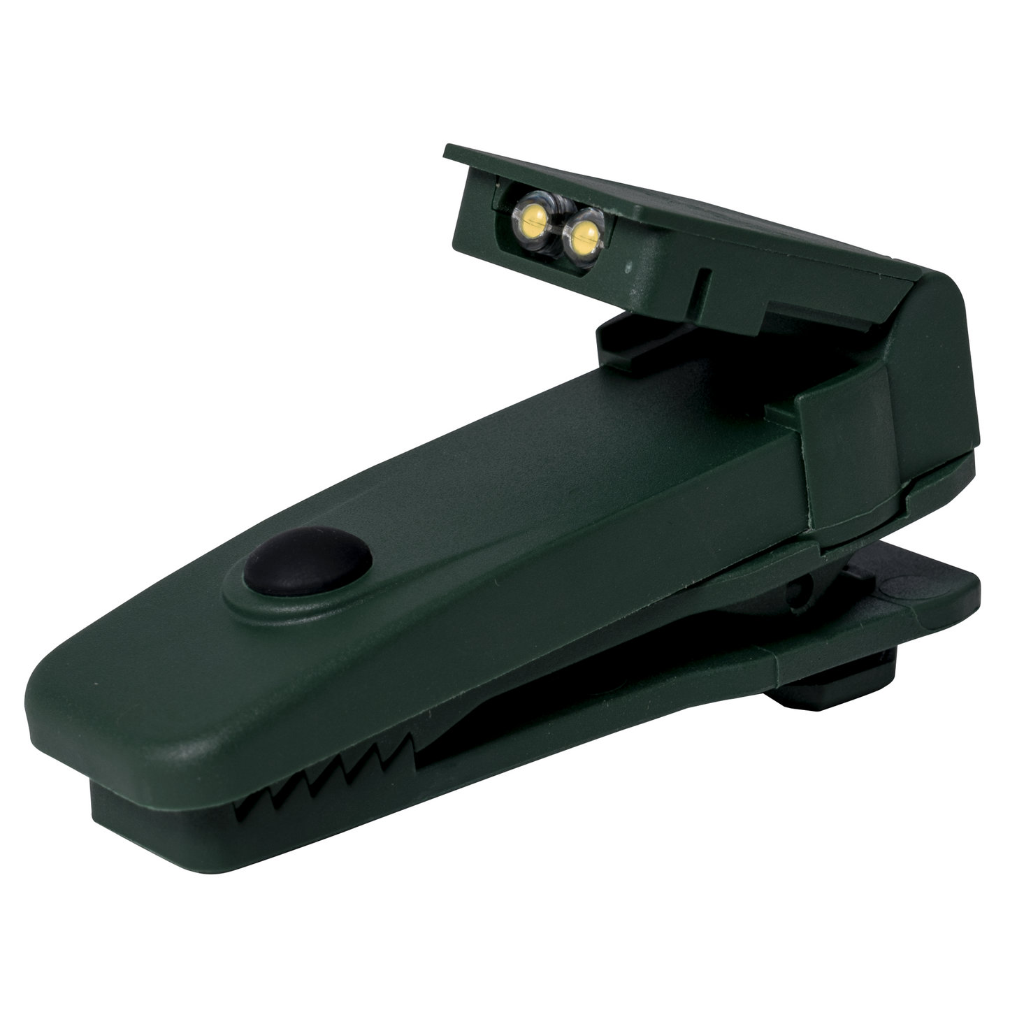 Clip-on Torch With Dual LED - Dark Green