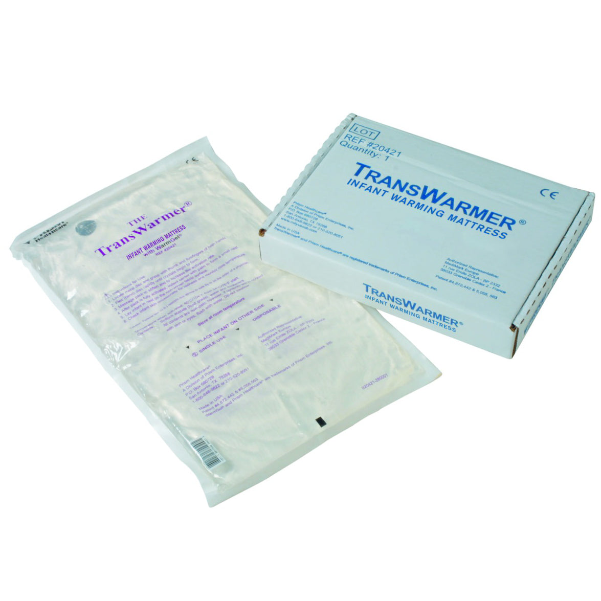Transwarmer Infant Transport Mattress - Pack of 6 - 25cm x 41cm