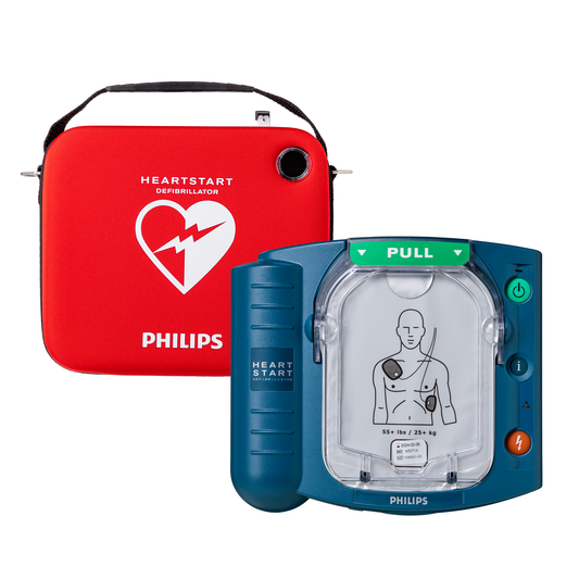 Philips HeartStart HS1 AED Defibrillator with Carry Case