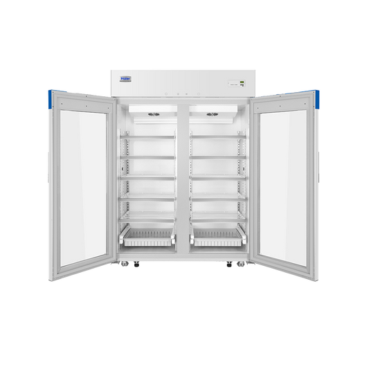 Pharmacy Refrigerator - 1099 Litres - Double Glass Door