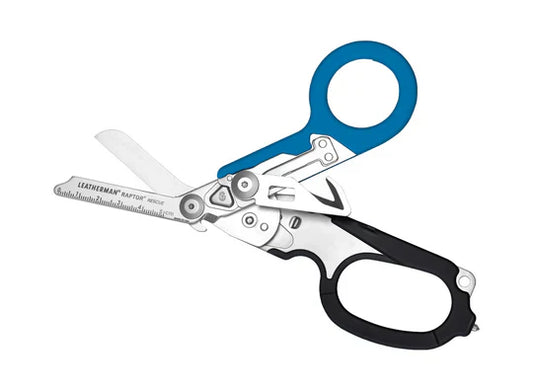 Leatherman Raptor Medical Shears - Blue - Over Engraved