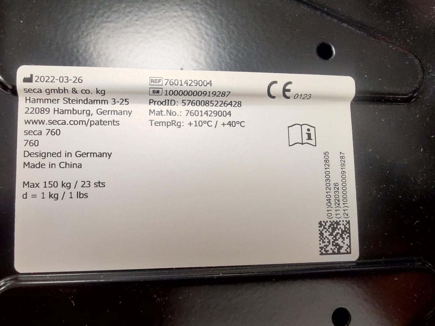 Seca 760 Colorata Non-Medical Flat Scale - CLEARANCE