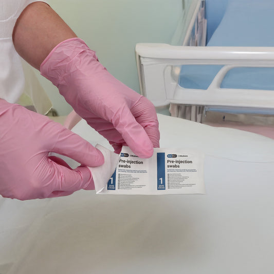 MediPro 70% Alcohol IPA Pre-Injection Swabs x 100