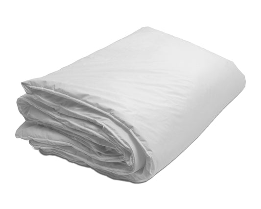 MRSA Resistant Wipe Clean Duvet, 10.5 tog - White, Double