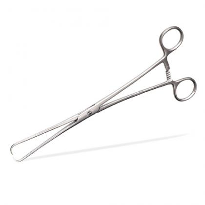 Forceps Vulsellum Teales Uterine Curved Toothed 3:4 23cm
