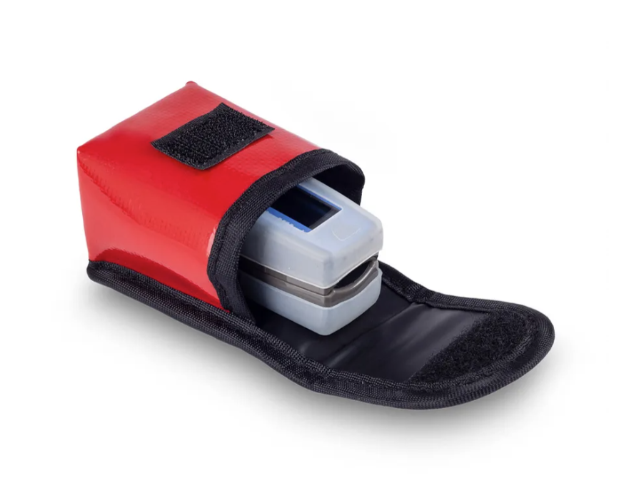Case for Finger Pulse Oximeter - Red