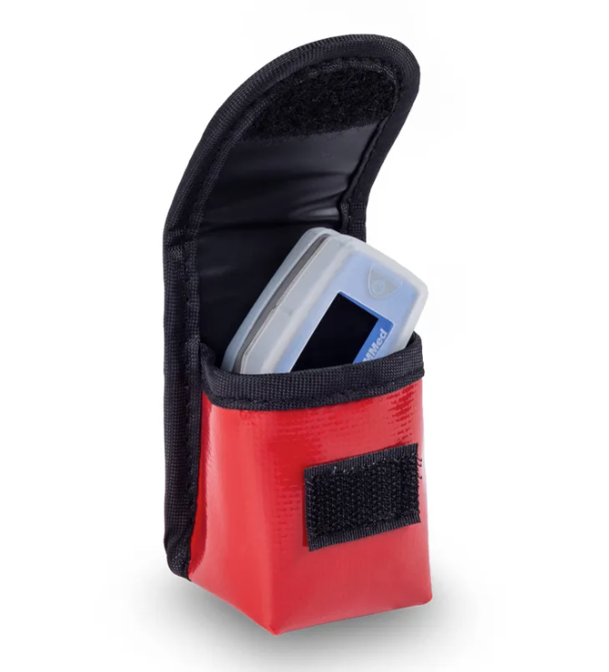 Case for Finger Pulse Oximeter - Red