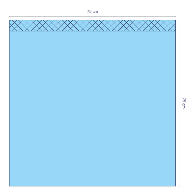 Adhesive Drape 3 Ply (75 X 75 CM)