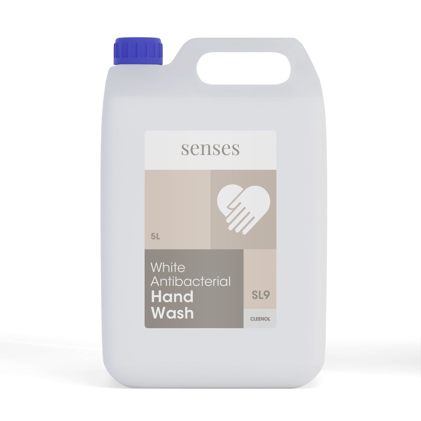 Senses White Antibacterial Hand Wash, 5 Litres
