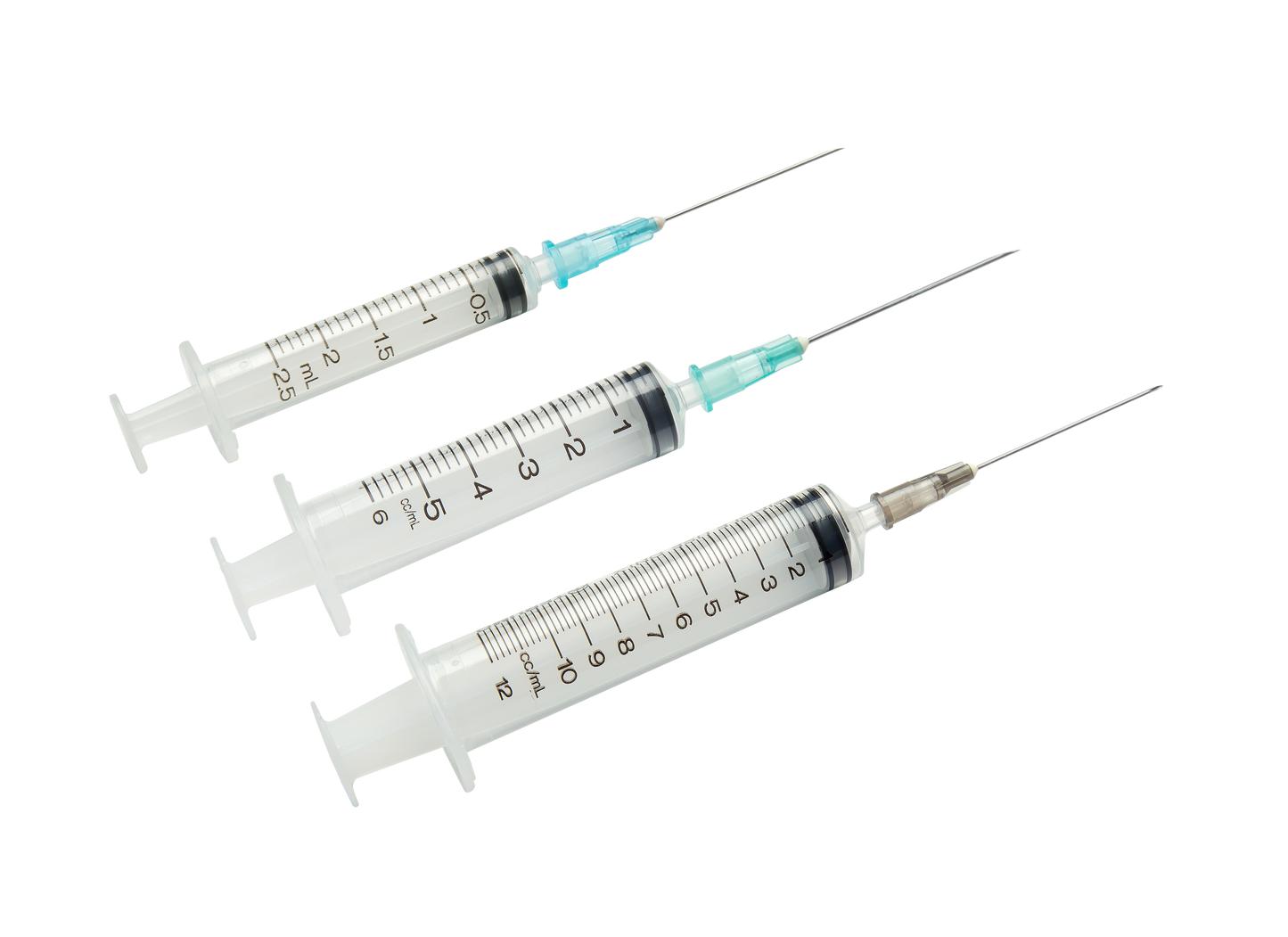 Terumo 3 Part Syringe with needle, 3ml, 21g, 0.8mm, 1", 25mm - Box of 100