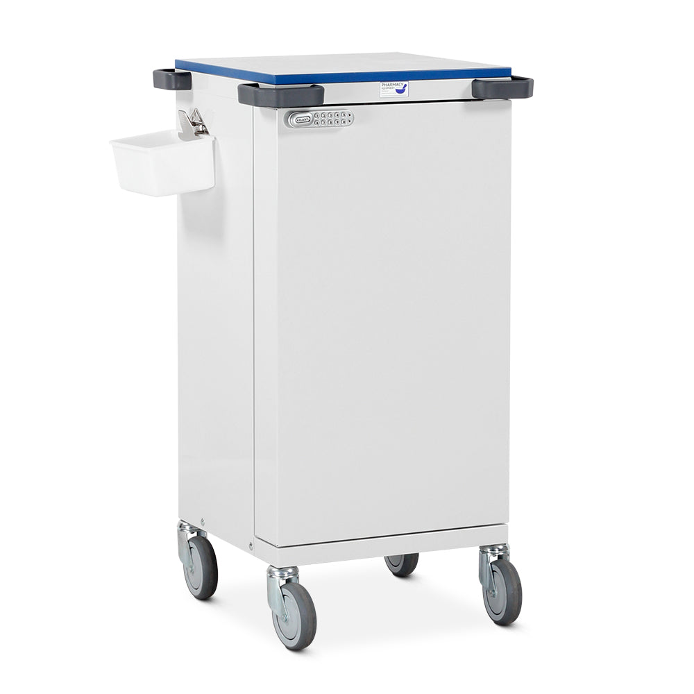 Unit Dosage Trolley - Single Door - Biodose - 46 Trays - Electronic Push Button Lock