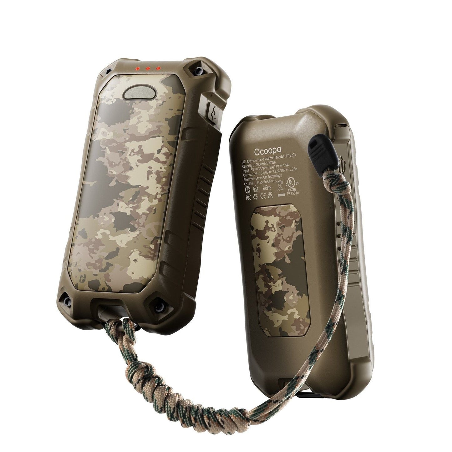 Ocoopa Hand Warmer - UT4 Extreme Rechargeable