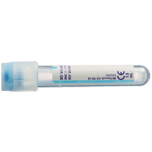 BD Vacutainer® Citrate Plus Tube with BD Hemogard™ Safety Closure - CLEARANCE