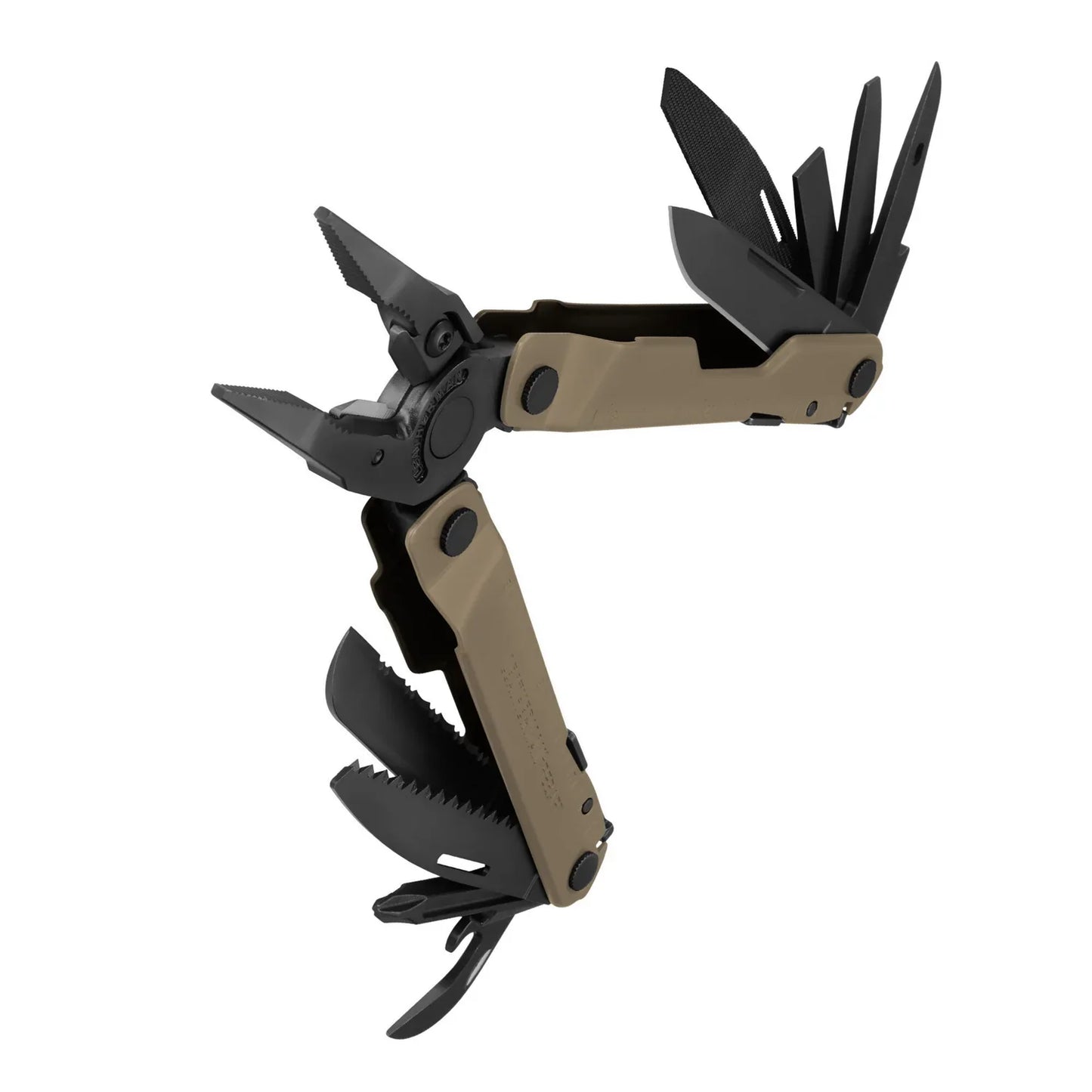 Leatherman Rebar Coyote & Black with Nylon Sheath