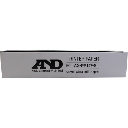 A&D Medical Printer Paper Rolls For TM-2655P/TM-2657P - 5 Rolls