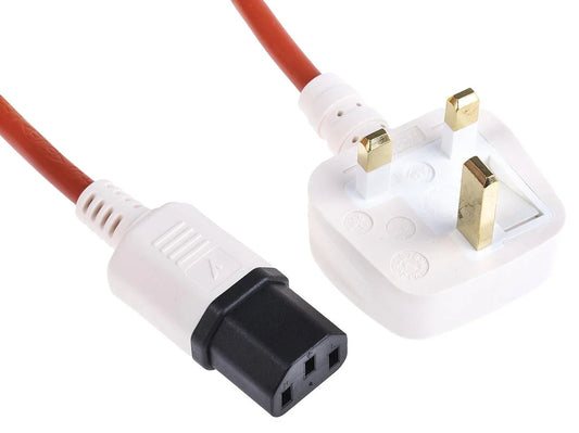 3m HS Mains Cable w/ UK Plug for Hyrefractors