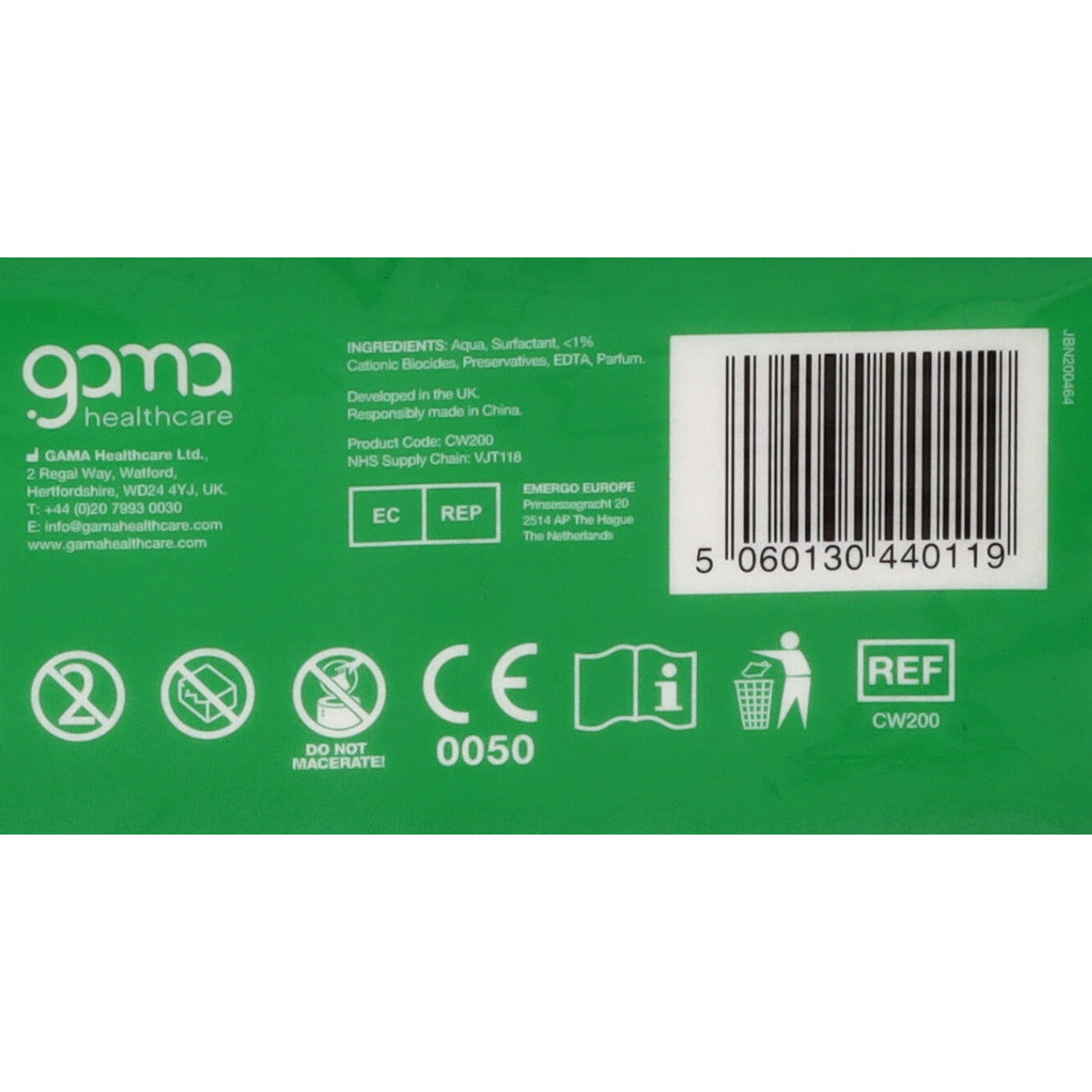 Clinell Universal Wipes CW200