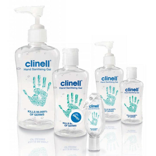 Clinell Hand Sanitising Gel 50ml with Clip - Short Dated Clearance