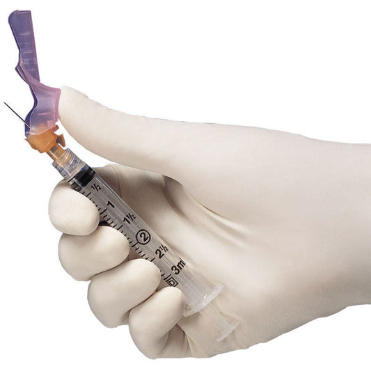 BD Eclipse Hypodermic Safety Needle - 22g, 1.25" x 100