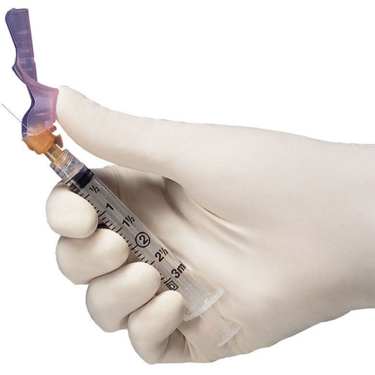 BD Eclipse Hypodermic Safety Needle - 27g, 3/4" - Box of 100