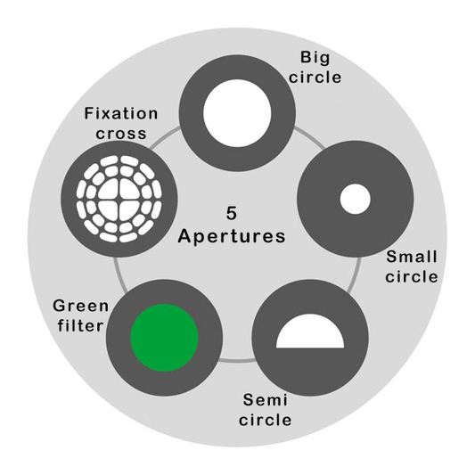 LuxaScope Ophthalmoscope LED 2.5 V - White