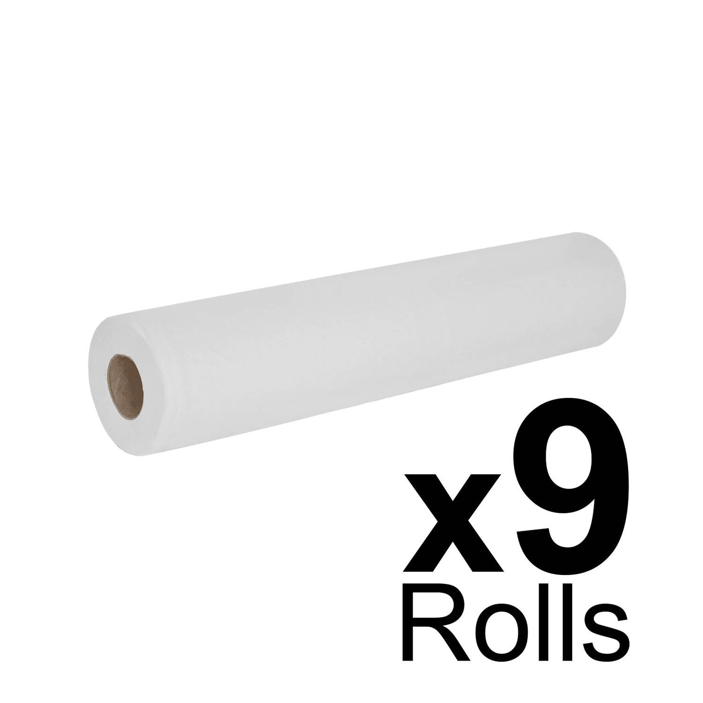 Essentials White Couch Roll 20" - Case of 9 - CLEARANCE - Repackaged