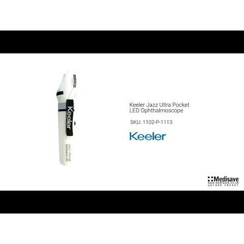 Keeler Jazz Ultra Pocket LED Ophthalmoscope