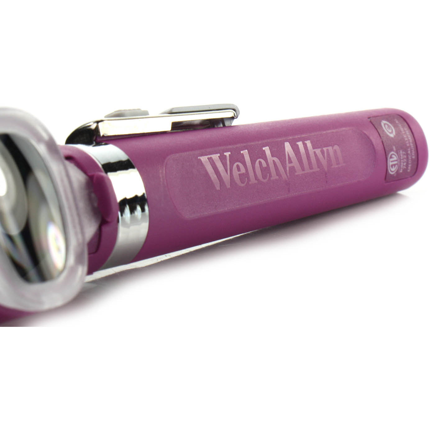 Welch Allyn Pocket LED Otoscope - Mulberry - Over Engraved