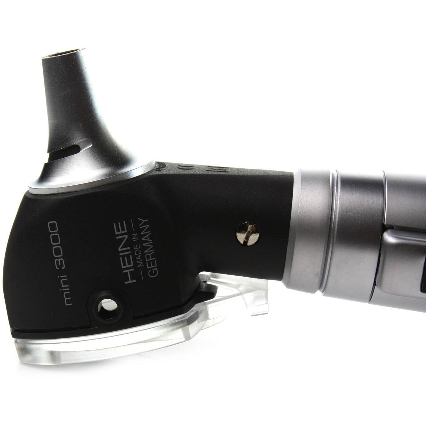 HEINE mini3000 Direct Illumination Otoscope Diagnostic Set with Batteries - Over Engraved