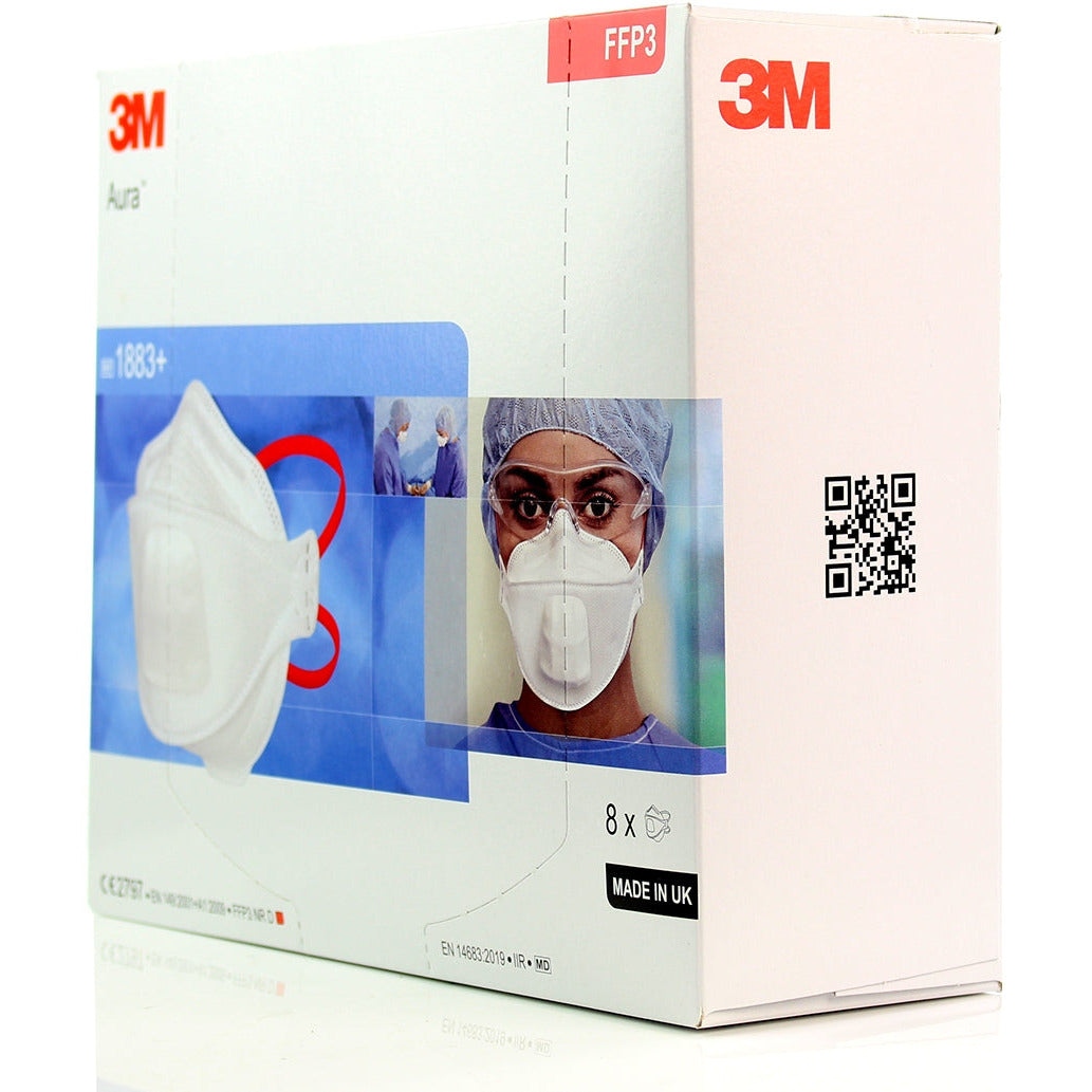 3M™ Aura™ Disposable FFP3 Healthcare Respirator - Type IIR