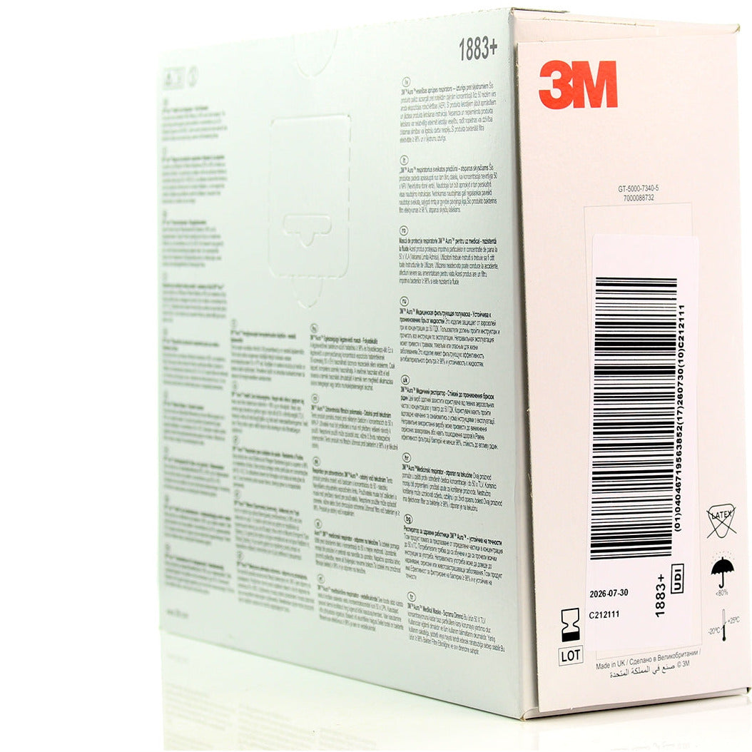 3M™ Aura™ Disposable FFP3 Healthcare Respirator - Type IIR